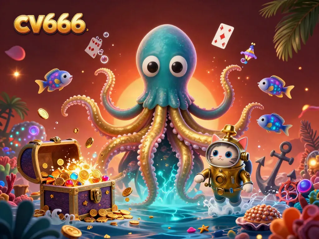 Engage with the exhilarating features of cv666 in a vibrant underwater casino adventure.
