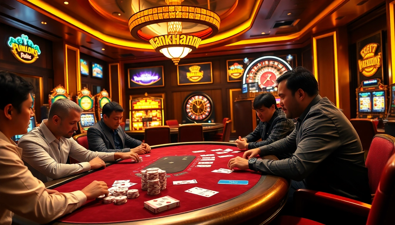 Vankhanhtv enhances the gambling experience with thrilling poker games and vibrant casino atmosphere.
