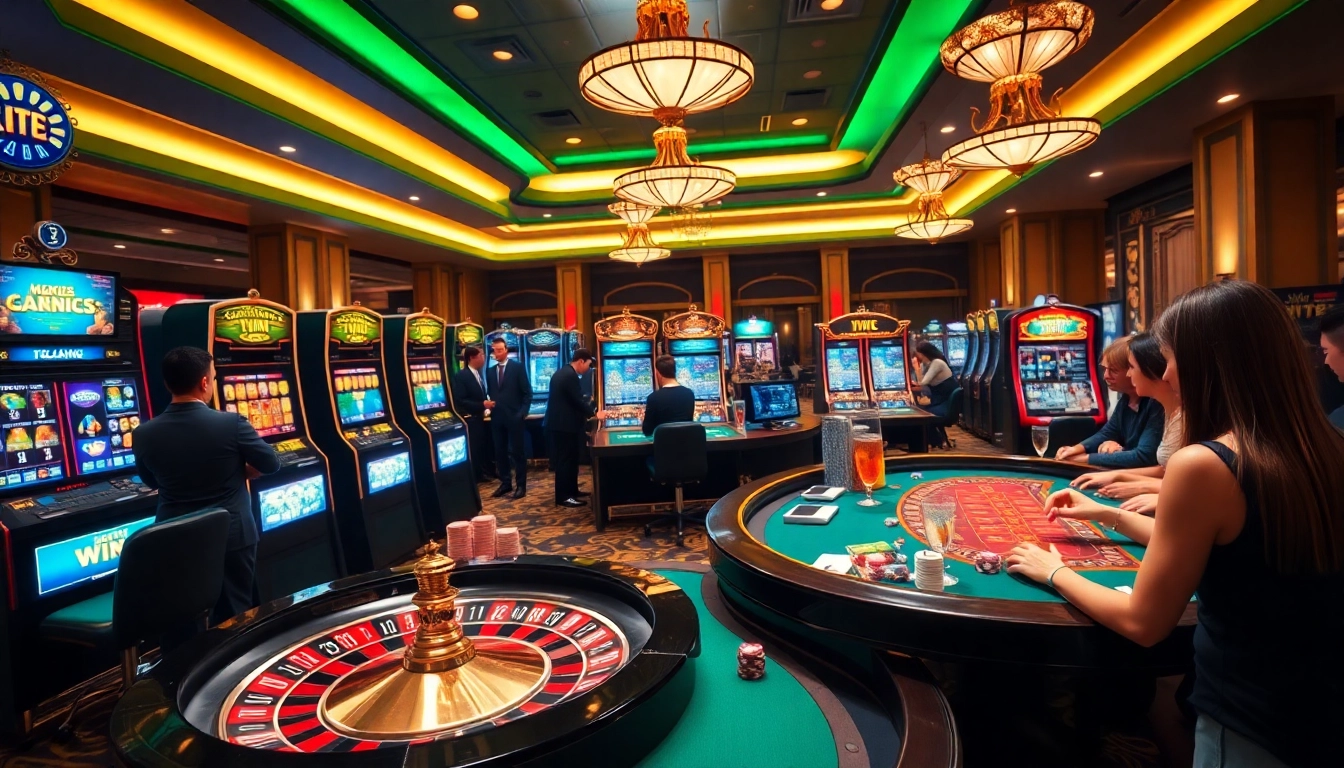 Experience thrilling moments at https://topxx88.com/ with vibrant casino games and excited players.