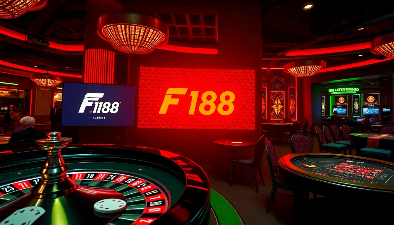 Experience the excitement of betting at F 168 casino, featuring vibrant games and professional atmosphere.