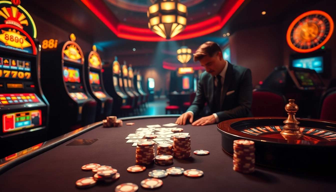 Betting with precision at a luxurious poker table featuring 88i chips and cards.