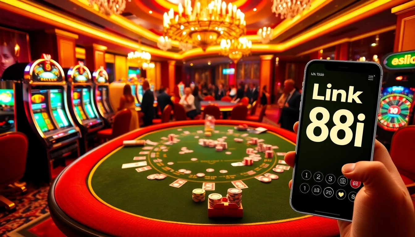 Experience the thrill of gaming action at 88i casino with vibrant tables and exciting gameplay.