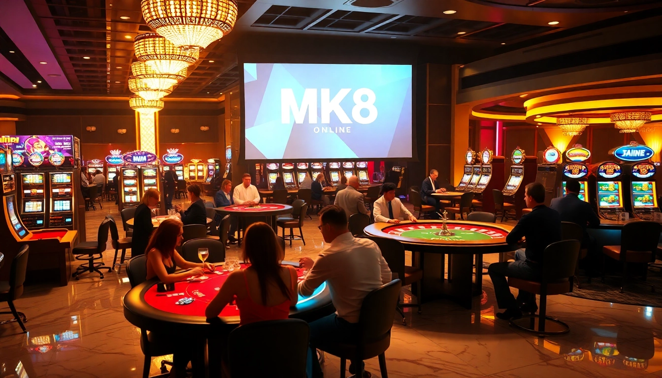Experience MK8 with strategic betting at a luxurious casino, featuring exclusive gaming options.