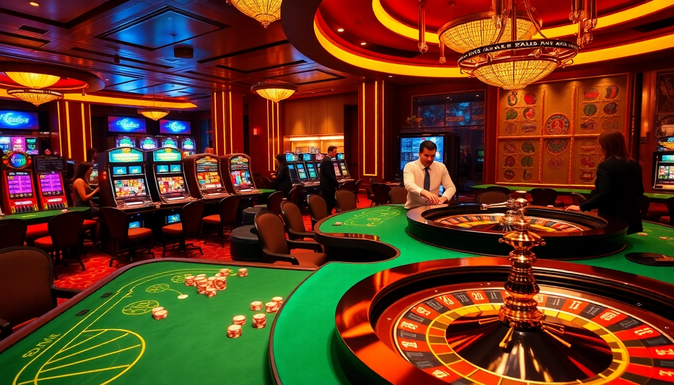 Experience the thrill of gambling with good88.com at luxurious casino tables and vibrant slot machines.